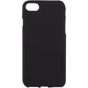 Mobigear Colors Coque iPhone SE (2020) Coque arrière en TPU Souple - Noir