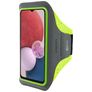 Mobiparts Comfort Fit Brassard Téléphone Samsung Galaxy A13 4G Brassard Coque de Sport en Neoprène - Neon Green