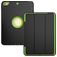 Mobigear Tri-Fold Folio Coque iPad 6 (2018) Etui en Plastique rigide,TPU - Noir / Vert