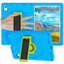 Mobigear Ruggedized Coque iPad 10 (2022) Coque arrière en EVA + Support Amovible - Bleu