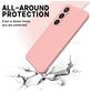 Mobigear Rubber Touch Coque Samsung Galaxy S24 FE Coque arrière en Silicone - Rose
