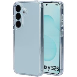 Mobiparts Classic Hardcover Coque Transparente Samsung Galaxy S25 Coque arrière Rigide - Transparent