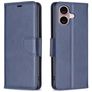 Mobigear Excellent Housse iPhone 16 Etui Porte-Monnaie - Bleu