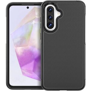 Mobigear Traveller Coque Samsung Galaxy A36 Coque arrière Rigide - Noir