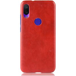 Mobigear Excellent Coque Xiaomi Redmi 7 Coque arrière Rigide - Rouge