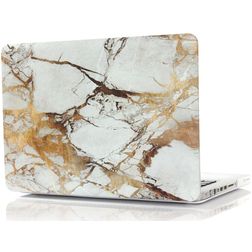Mobigear Marble MacBook Pro 15 Pouces (2008-2012) Coque - Marron - Model A1260 / A1286