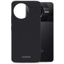 Mobilize Rubber Gelly Coque POCO F7 Pro Coque arrière en TPU Souple - Noir