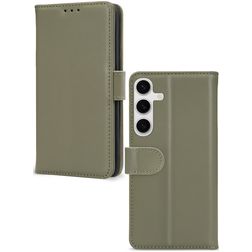 Mobilize Premium Gelly Samsung Galaxy S24 FE Étui Portefeuille - Vert