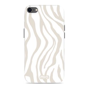 MIO Coque iPhone SE (2020) MagSafe Coque arrière Rigide - Sandy Zebra