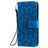 Mobigear Sunflower Housse Motorola Moto G8 Plus Etui Porte-Monnaie - Bleu