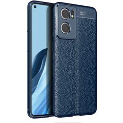 Mobigear Luxury Coque OnePlus Nord CE 2 Coque arrière en TPU Souple - Bleu
