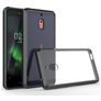 Mobigear Crystal Coque Nokia 2.1 Coque arrière Rigide - Transparent / Noir