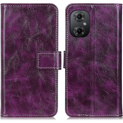 Mobigear Basic Housse POCO M5 Etui Porte-Monnaie - Violet