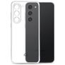 Mobilize Gelly Coque Transparente Samsung Galaxy S23 Coque arrière en TPU Souple - Transparent