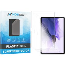 Mobigear Samsung Galaxy Tab S7 FE Protection d'écran Film - Compatible Coque (Lot de 3)