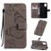 Mobigear Butterfly Housse Samsung Galaxy A71 Etui Porte-Monnaie - Gris
