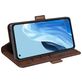 Mobigear Slim Magnet Housse OPPO Reno 7 4G Etui Porte-Monnaie - Marron
