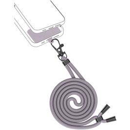 Valenta Lanyard - Cordon de téléphone universel ajustable - Violet