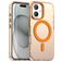 Mobigear Shockproof Coque iPhone 18 MagSafe Coque arrière Rigide - Orange