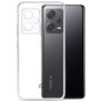 Mobilize Gelly Coque Transparente Xiaomi Redmi Note 12 Pro Plus Coque arrière en TPU Souple - Transparent