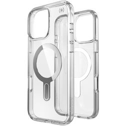 Speck Presidio Perfect Clear Coque Transparente iPhone 16 Pro Max MagSafe Coque arrière Rigide Anti-Chocs - Transparent