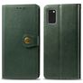 Mobigear Snap Button Housse Samsung Galaxy A41 Etui Porte-Monnaie - Vert