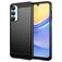 Mobigear Brushed Slim Coque Samsung Galaxy A16 Coque arrière en TPU Souple - Noir
