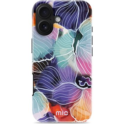 MIO Coque iPhone 17 MagSafe Coque arrière Rigide - Flowers