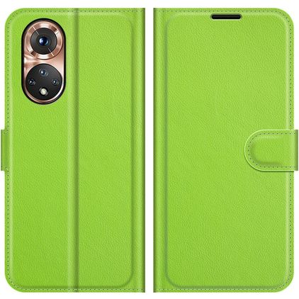 Mobigear Classic HONOR 50 Étui Portefeuille - Vert