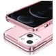 Mobigear Crystal Coque iPhone 14 Coque arrière Rigide - Rose