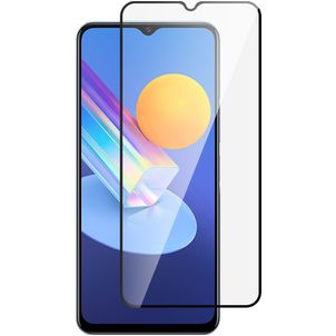 Mobigear Premium Vivo Y52 Verre trempé Protection d'écran - Compatible Coque - Noir