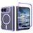 Mobigear Shockproof Coque iPhone Duo MagSafe Coque arrière Rigide - Violet