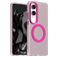Mobigear Shockproof Coque OnePlus Nord CE 4 Lite MagSafe Coque arrière Rigide - Rouge