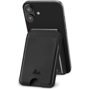 My Style Magnet Card - Porte Cartes en - 5 Cartes - Compatible MagSafe - Noir