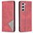 Mobigear Rhombus Slim Housse Samsung Galaxy S24 Etui - Rouge