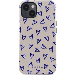 Burga Tough iPhone 15 Plastique rigide Coque arrière Antichoc - Love me Right