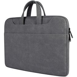 Mobigear London Sacoche pour ordinateur portable 13 - 14 pouces Sac ordinateur portable - Dark Gray