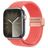 Dux Ducis Mixture Pro Bracelet Nylon pour Apple Watch Fermeture magnétique - 49/46/45/44 mm - Rouge