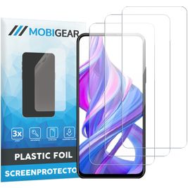 Mobigear HONOR 9X Pro Protection d'écran Film - Compatible Coque (Lot de 3)