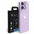 Elite iPhone 17 Verre trempé Protection Objectif Caméra - Compatible Coque - Violet