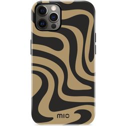 MIO Coque iPhone 12 MagSafe Coque arrière Rigide - Swirl