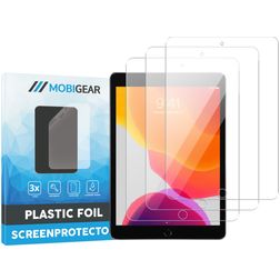 Mobigear iPad 7 (2019) Protection d'écran Film - Compatible coque (Lot de 3)