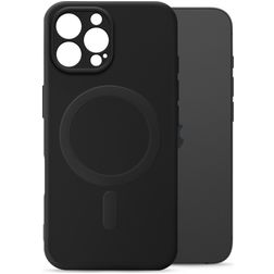 My Style Protective Flex Coque iPhone 16 Pro Max MagSafe Coque arrière en TPU Souple - Noir