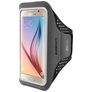 Mobiparts Comfort Fit Brassard Téléphone Samsung Galaxy S5 Brassard Coque de Sport en Neoprène - Noir