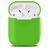 Mobigear Classic Coque Apple AirPods 1 Coque en Silicone Souple - Vert