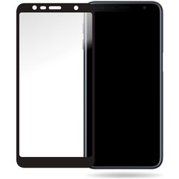 Mobilize Premium Samsung Galaxy J6 Plus Verre trempé Protection d'écran - Compatible coque - Noir