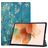 Mobigear Tri-Fold Coque Samsung Galaxy Tab S7 FE Etui - Fleurs d'amande