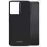 Mobilize Rubber Gelly Coque Motorola Moto G75 Coque arrière en TPU Souple - Noir