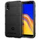Mobigear Rugged Shield Coque Xiaomi Redmi 9A Coque arrière en TPU Souple Anti-Chocs - Noir
