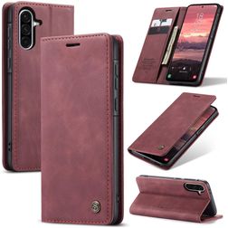 CaseMe 013 Housse Samsung Galaxy A56 Etui Porte-Monnaie - Rouge